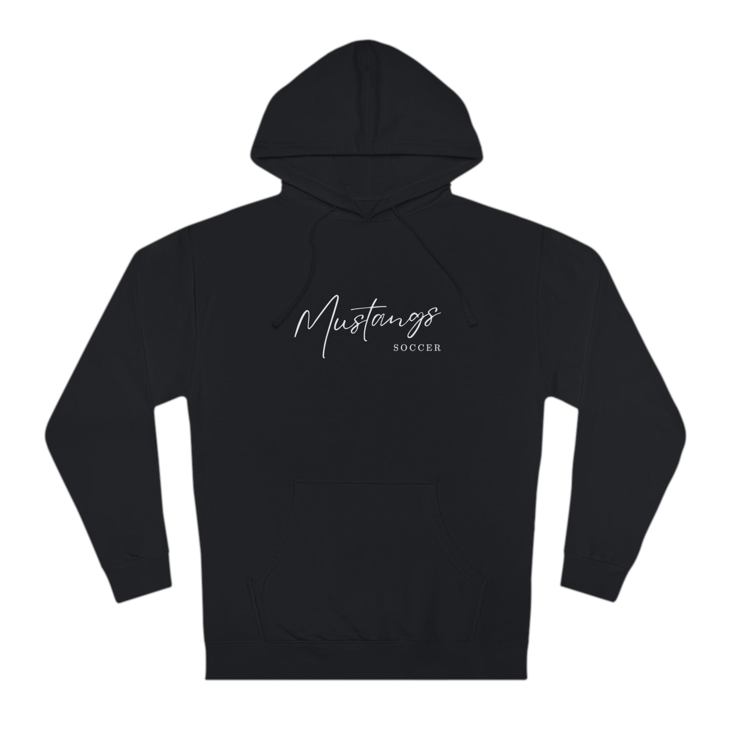 Mustangs Basketball Script Unisex Hooded Sweatshirt BASKETBALL HS