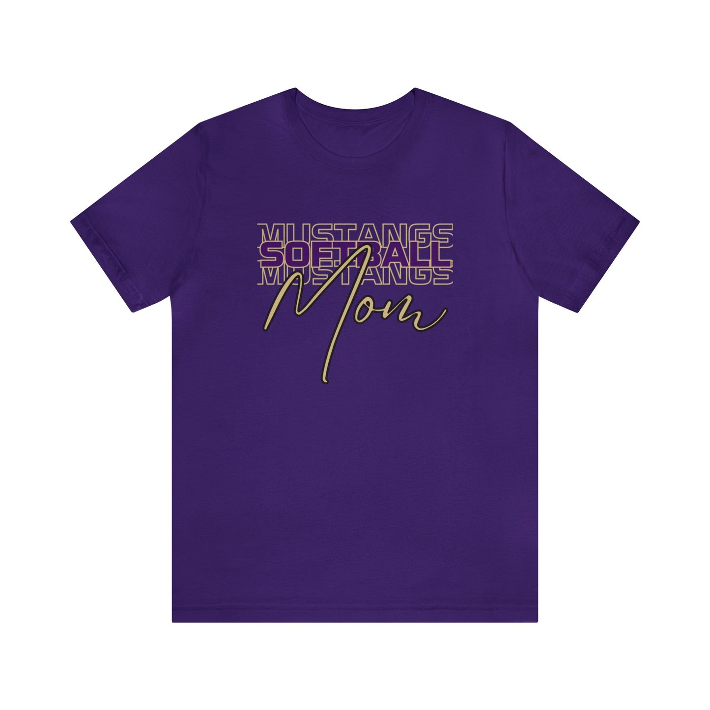 Softball Mom Repeat Unisex Soft Shirt SOFTBALL ELEM