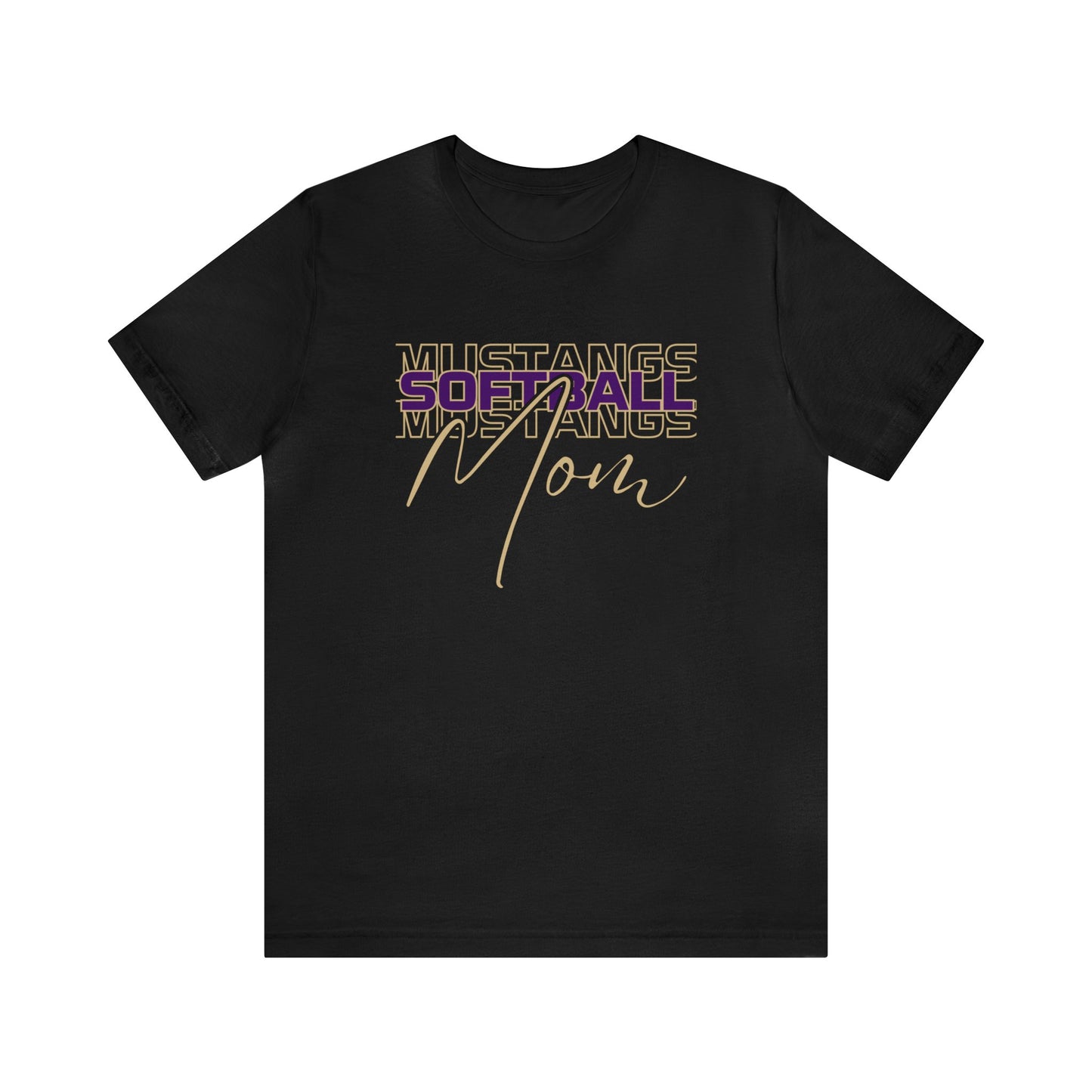 Softball Mom Repeat Unisex Soft Shirt SOFTBALL ELEM