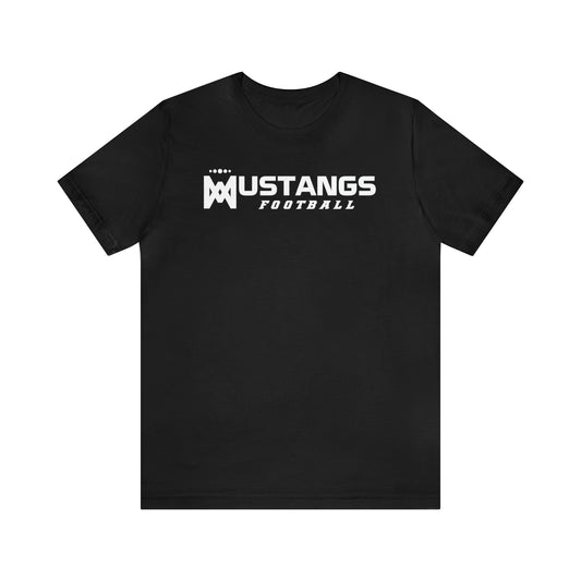 Mustangs Football Company of Mary Unisex Jersey Short Sleeve Tee FOOTBALL HS
