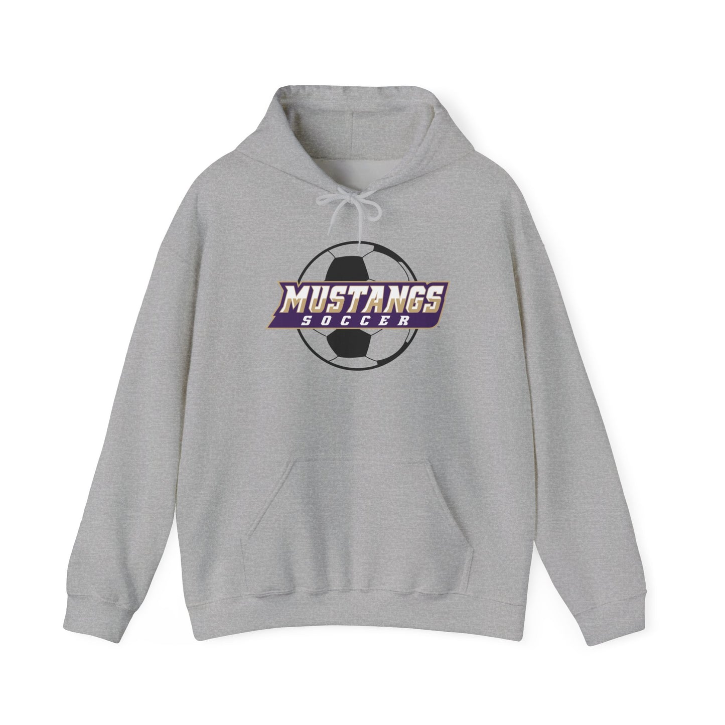Mustangs Soccer Athletics Unisex Hooded Sweatshirt HS SOCCER