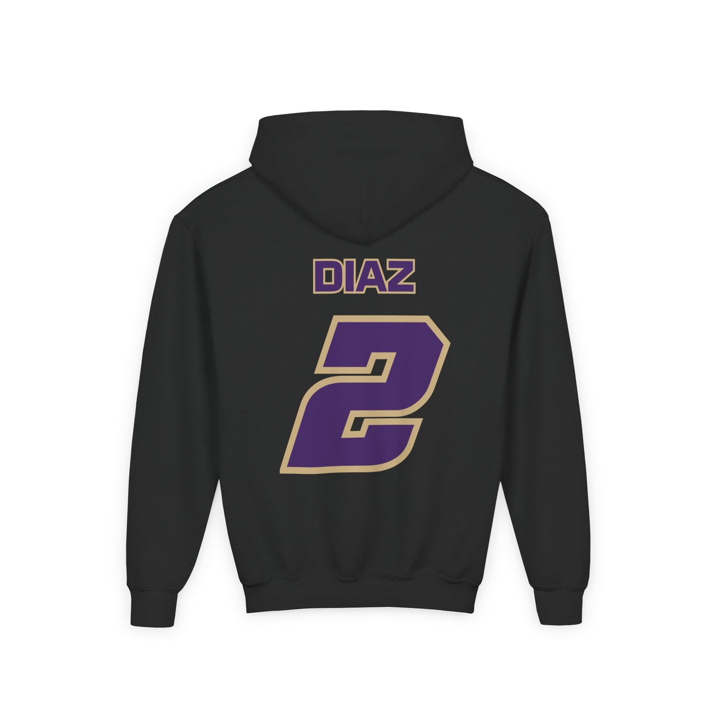 YOUTH Softball Personalized Player Hoodie - Unisex Hooded Sweatshirt MS SOFTBALL