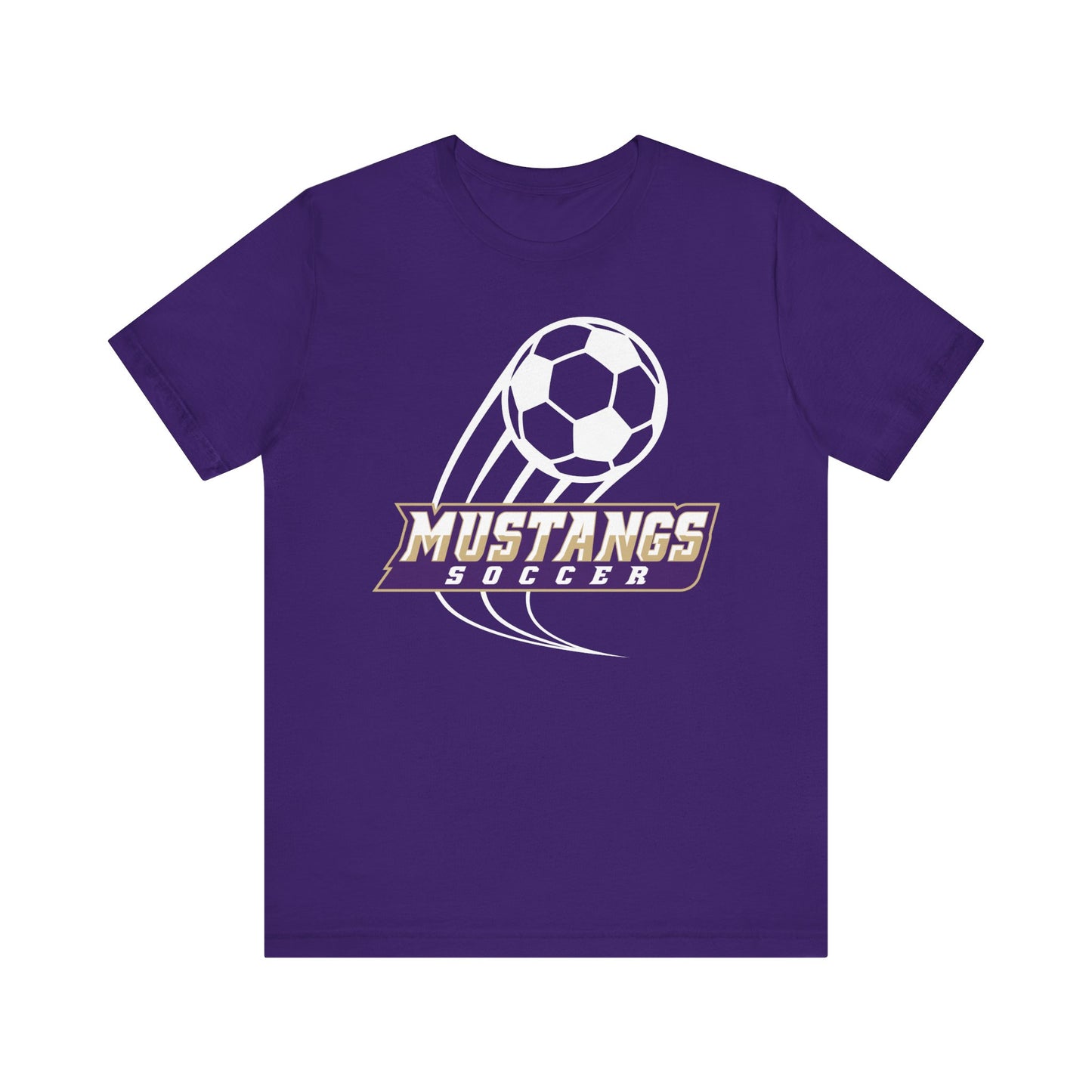 Mustangs Athletics Soccer Unisex Soft Shirt SOCCER HS