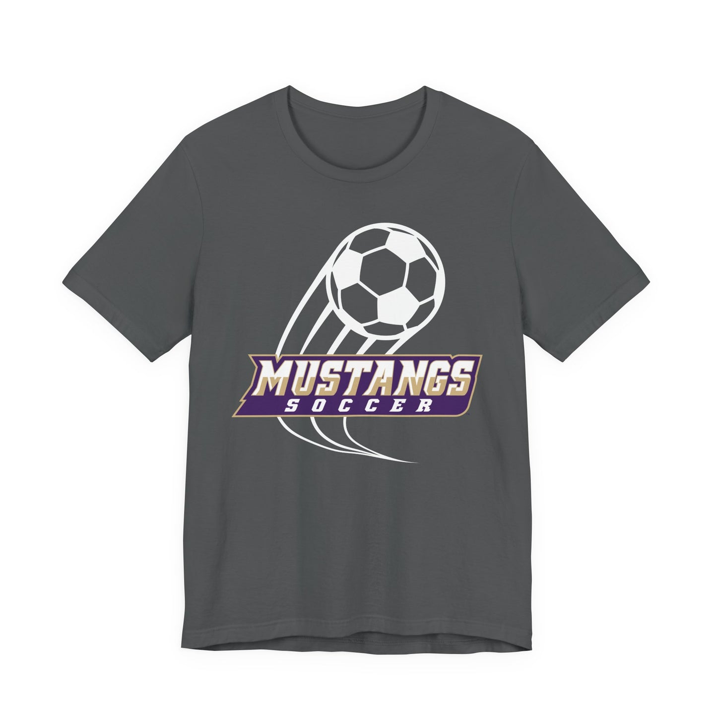 Mustangs Athletics Soccer Unisex Soft Shirt SOCCER HS