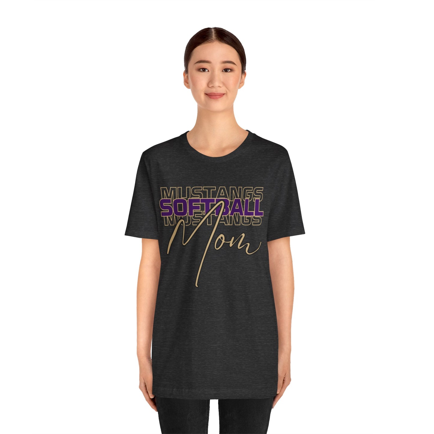 Softball Mom Repeat Unisex Soft Shirt Elementary