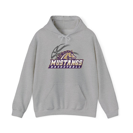 Mustangs Soccer Athletics Unisex Hooded Sweatshirt HS BASKETBALL