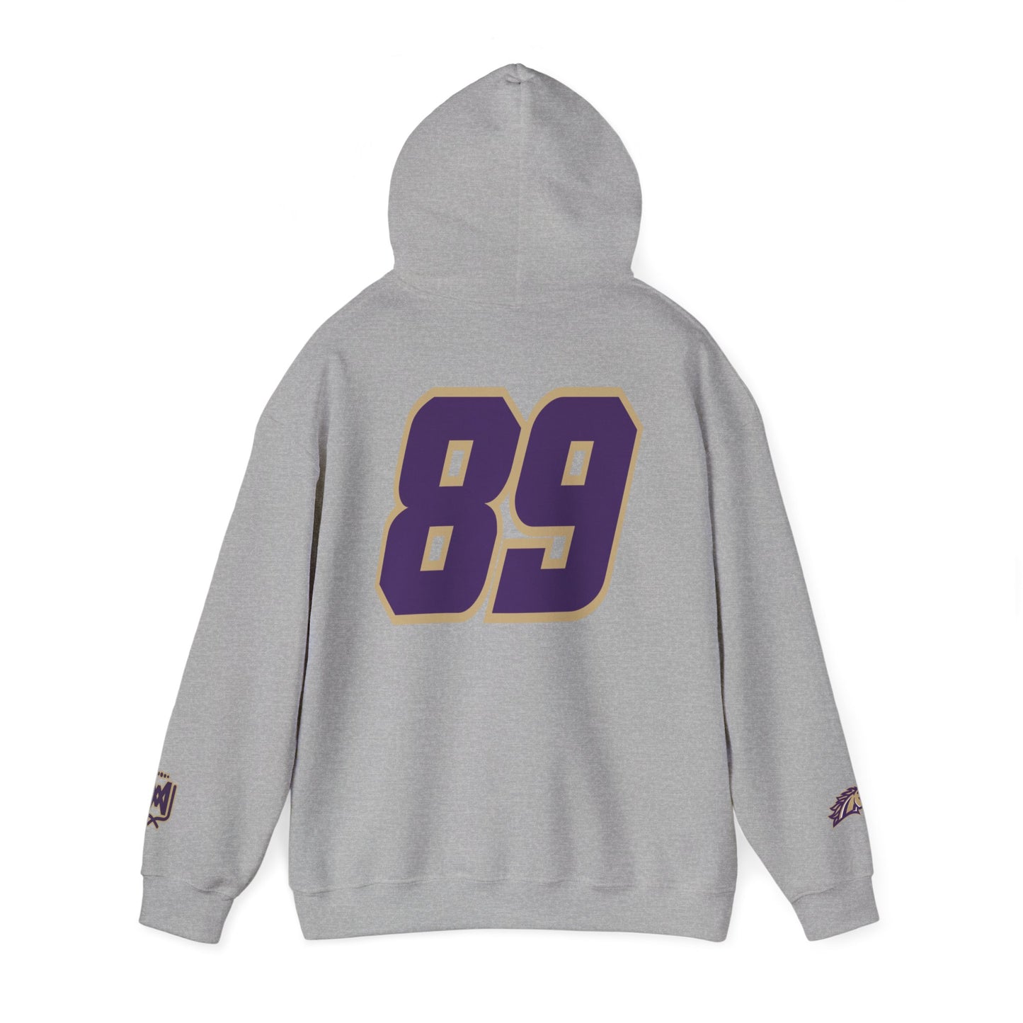 Baseball Mustang Line Hoodie - Unisex Hooded Sweatshirt MS Baseball