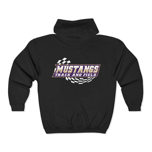 Track and Field Zip Up Sweatshirt TRACK ELEM