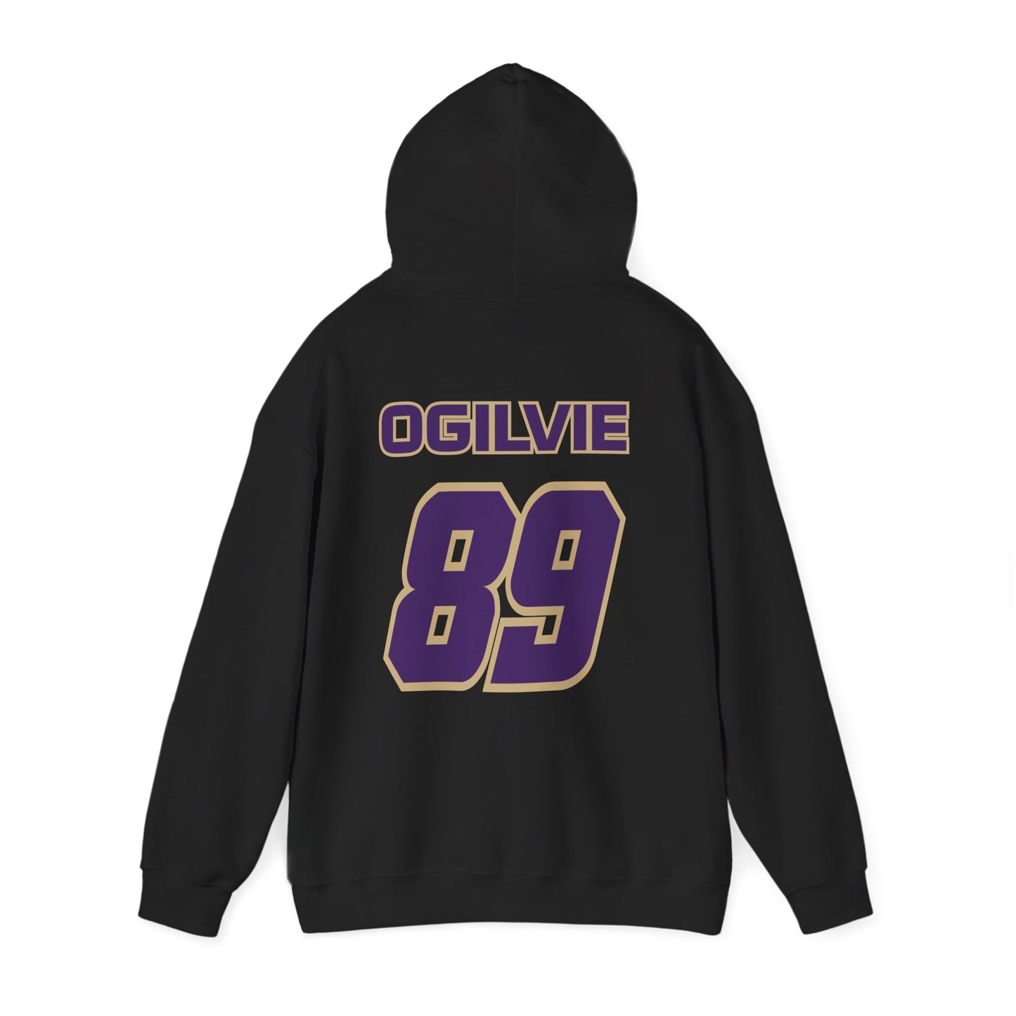 Baseball Personalized Player Hoodie - Unisex Hooded Sweatshirt MS Baseball