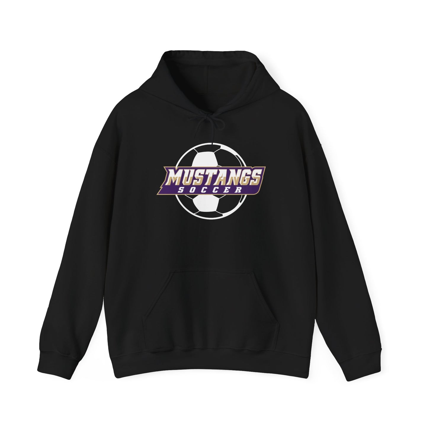 Mustangs Soccer Athletics Unisex Hooded Sweatshirt HS SOCCER