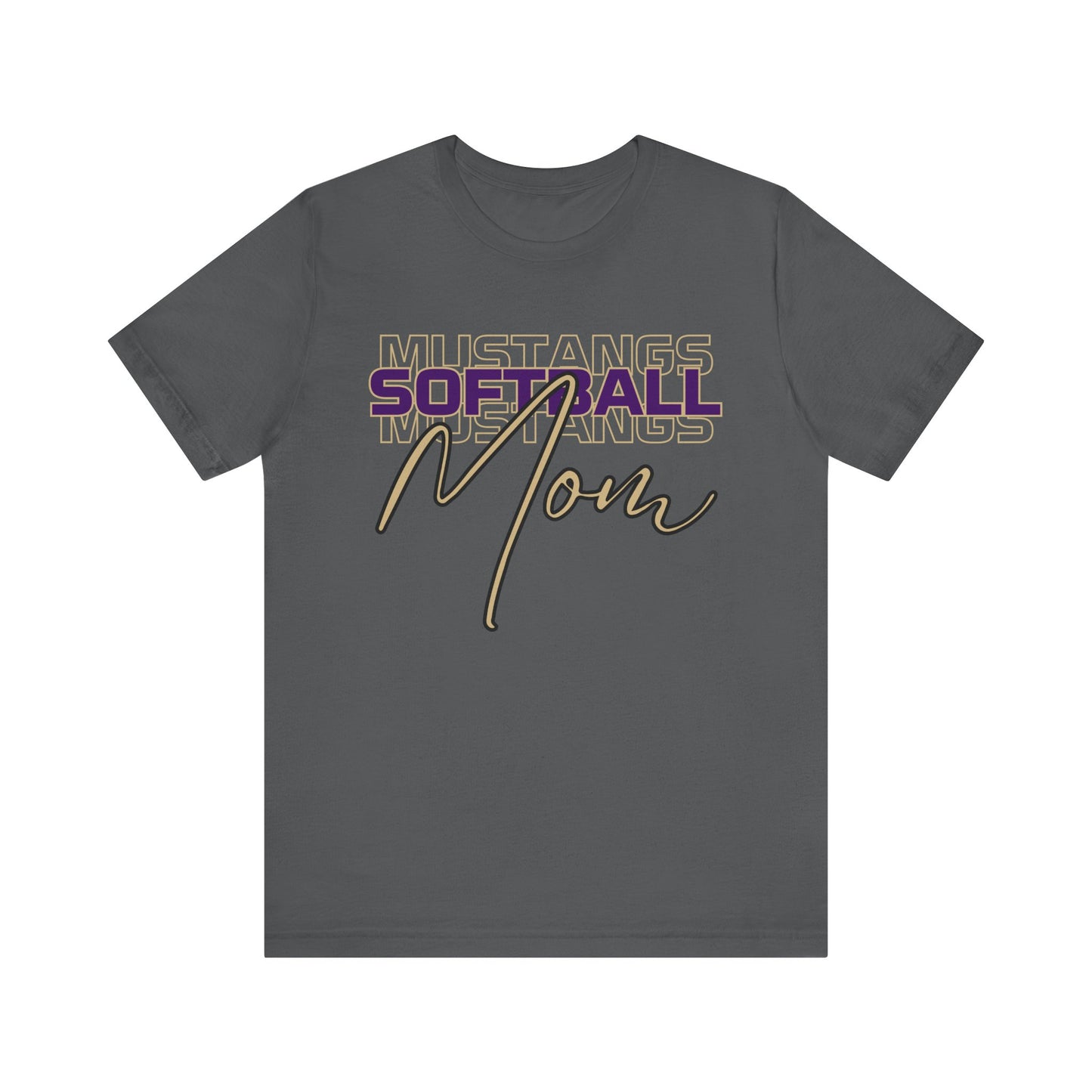 Softball Mom Repeat Unisex Soft Shirt Elementary