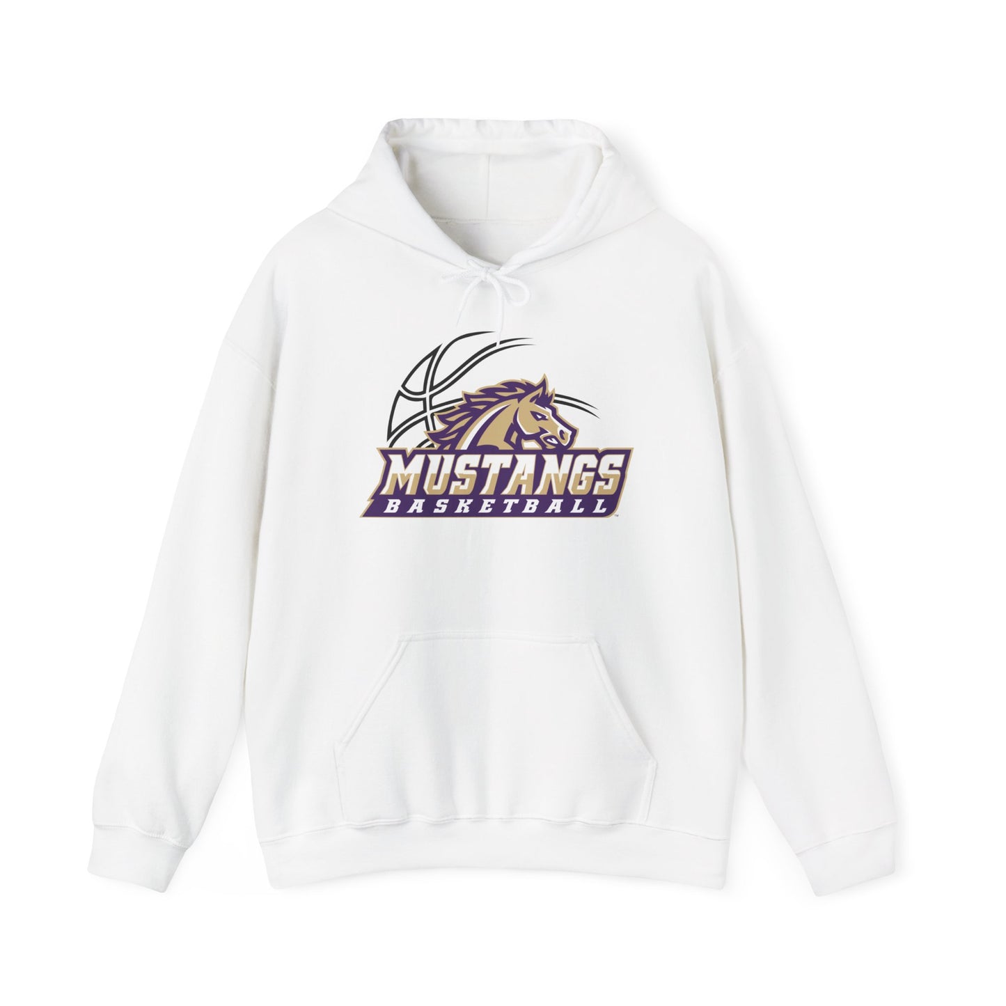 Mustangs Soccer Athletics Unisex Hooded Sweatshirt HS BASKETBALL
