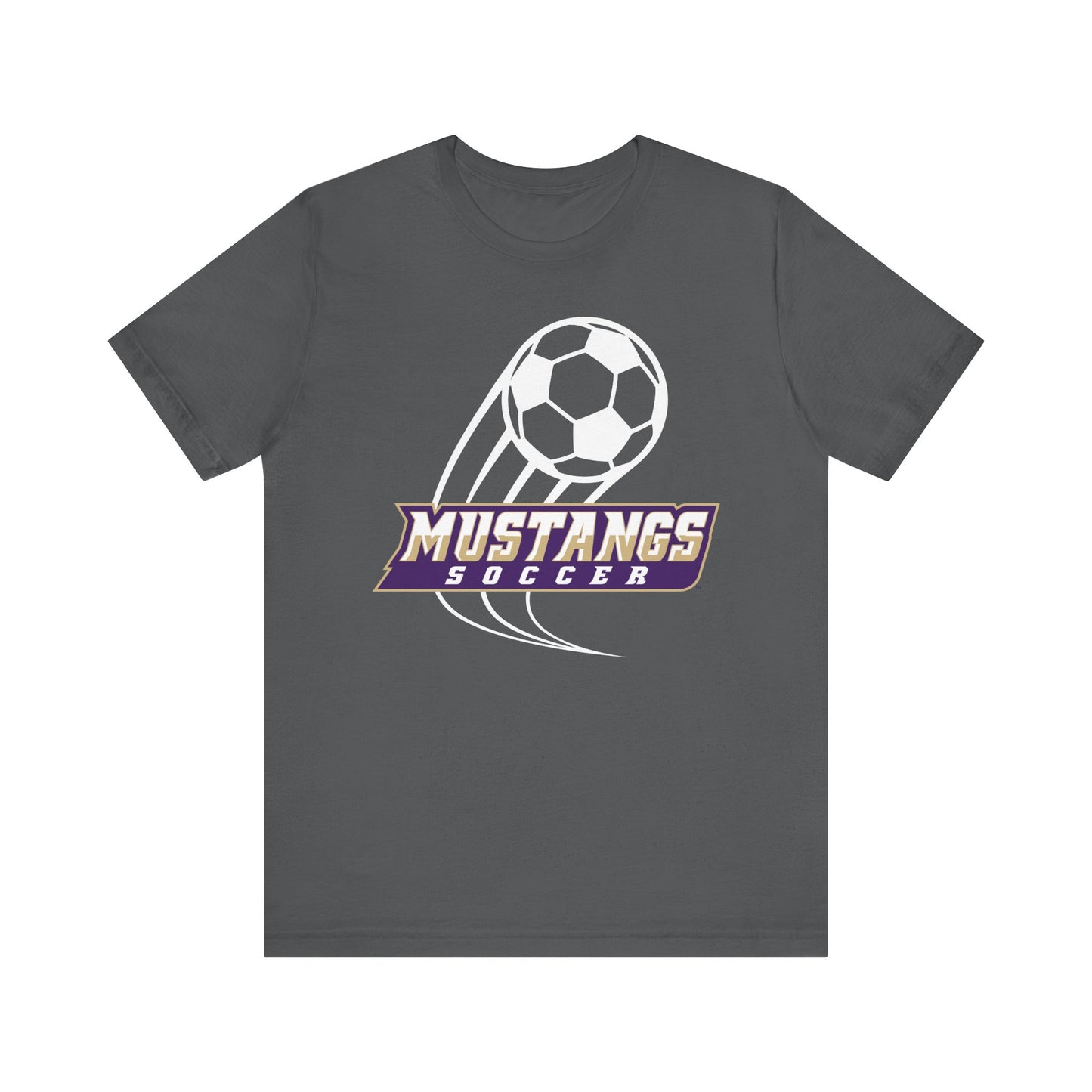 Mustangs Athletics Soccer Unisex Soft Shirt SOCCER HS