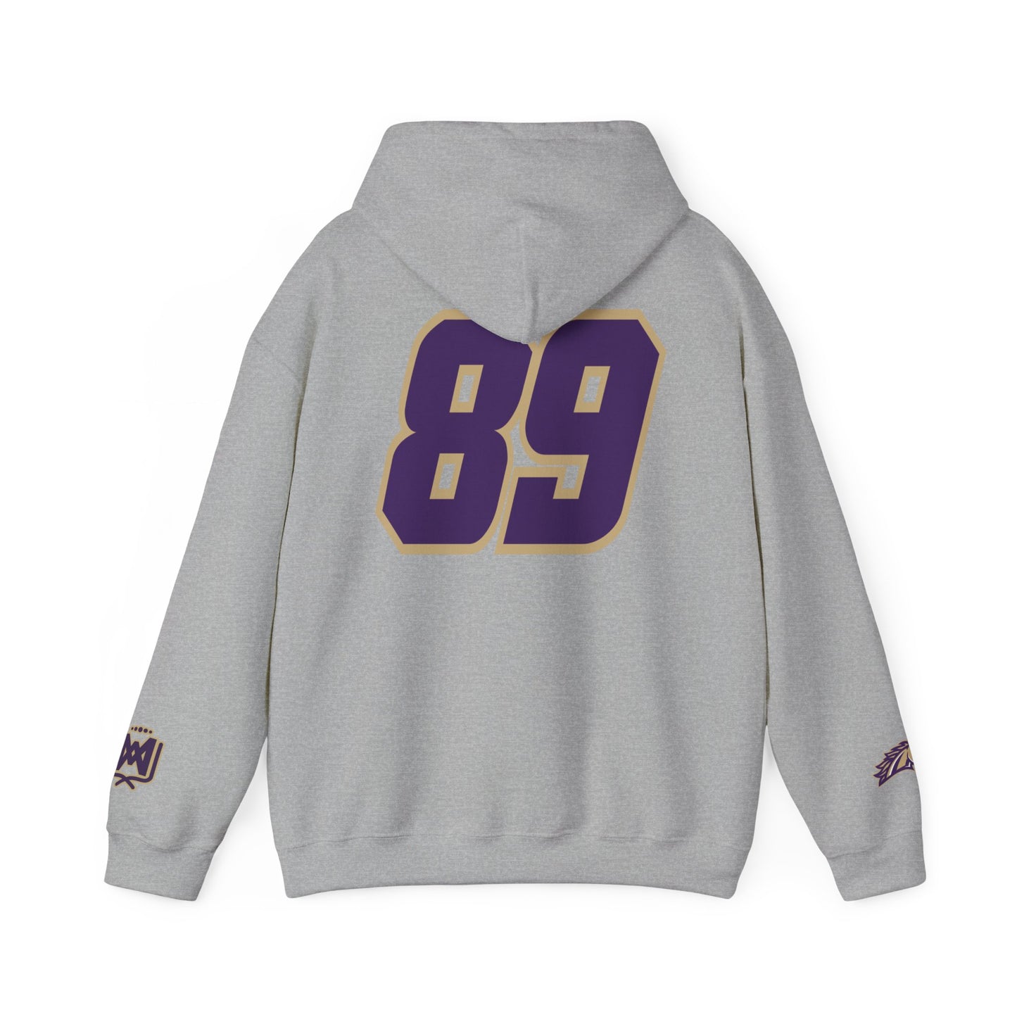 Baseball Mustang Line Hoodie - Unisex Hooded Sweatshirt MS Baseball