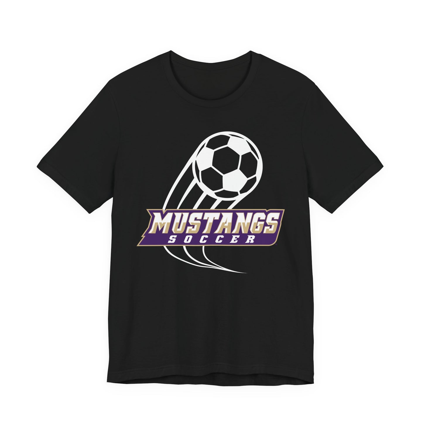 Mustangs Athletics Soccer Unisex Soft Shirt SOCCER HS