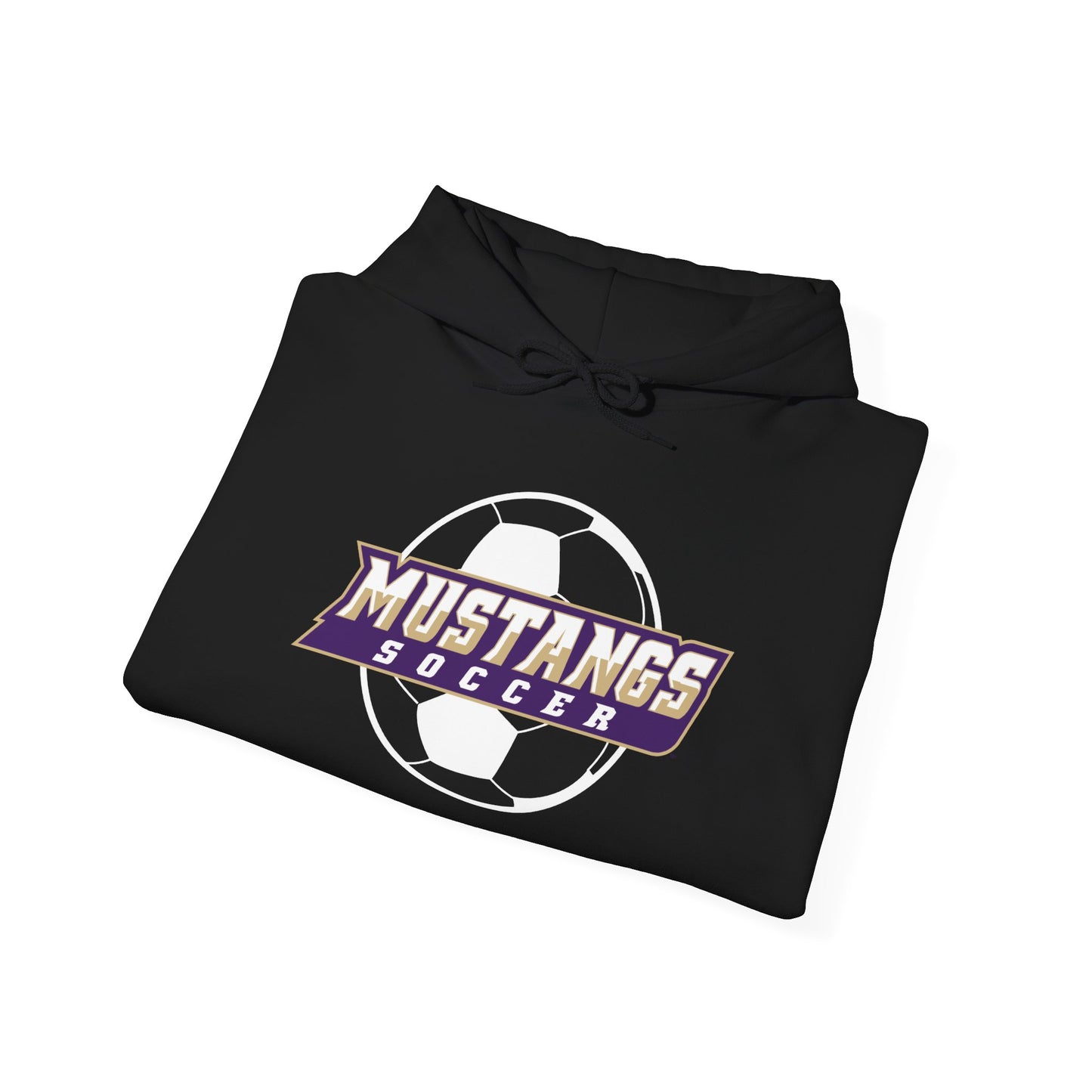 Mustangs Soccer Athletics Unisex Hooded Sweatshirt HS SOCCER