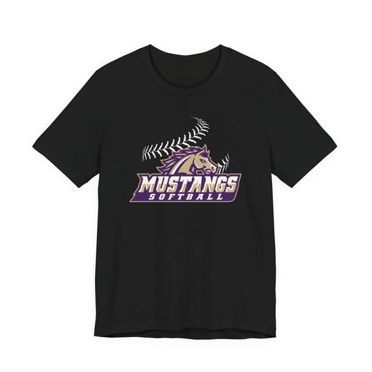Mustangs Atheltics Softball Unisex Soft Shirt SOFTBALL HS