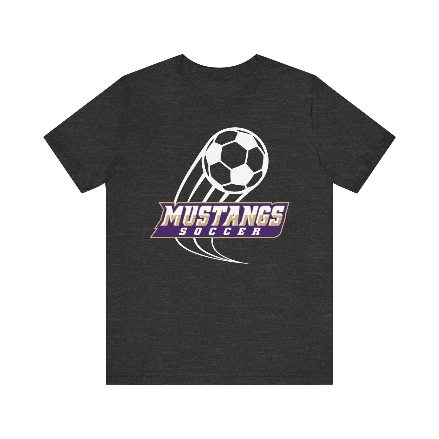 Mustangs Athletics Soccer Unisex Soft Shirt SOCCER HS