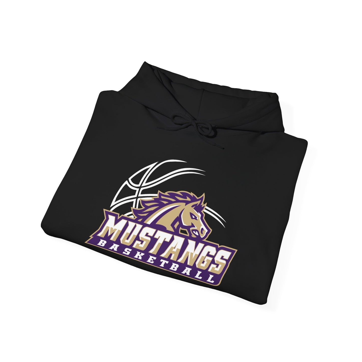 Mustangs Soccer Athletics Unisex Hooded Sweatshirt HS BASKETBALL