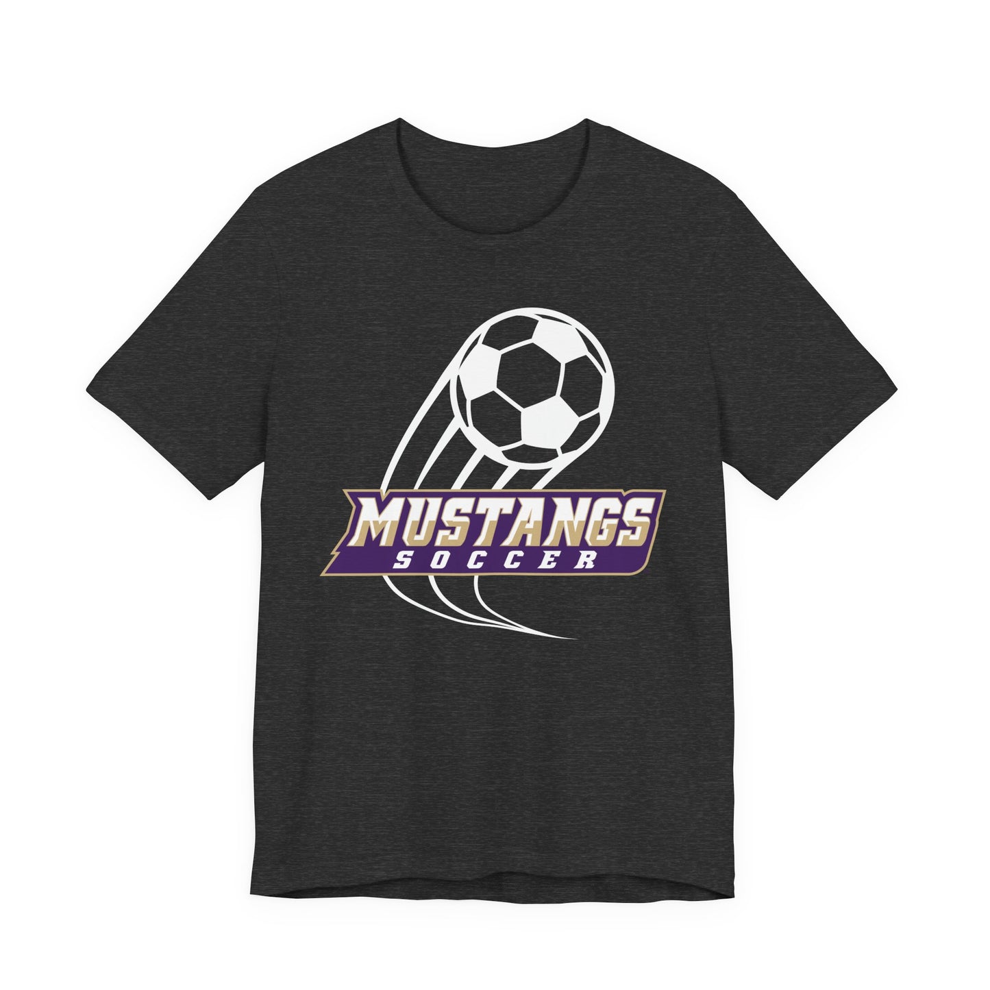 Mustangs Athletics Soccer Unisex Soft Shirt SOCCER HS