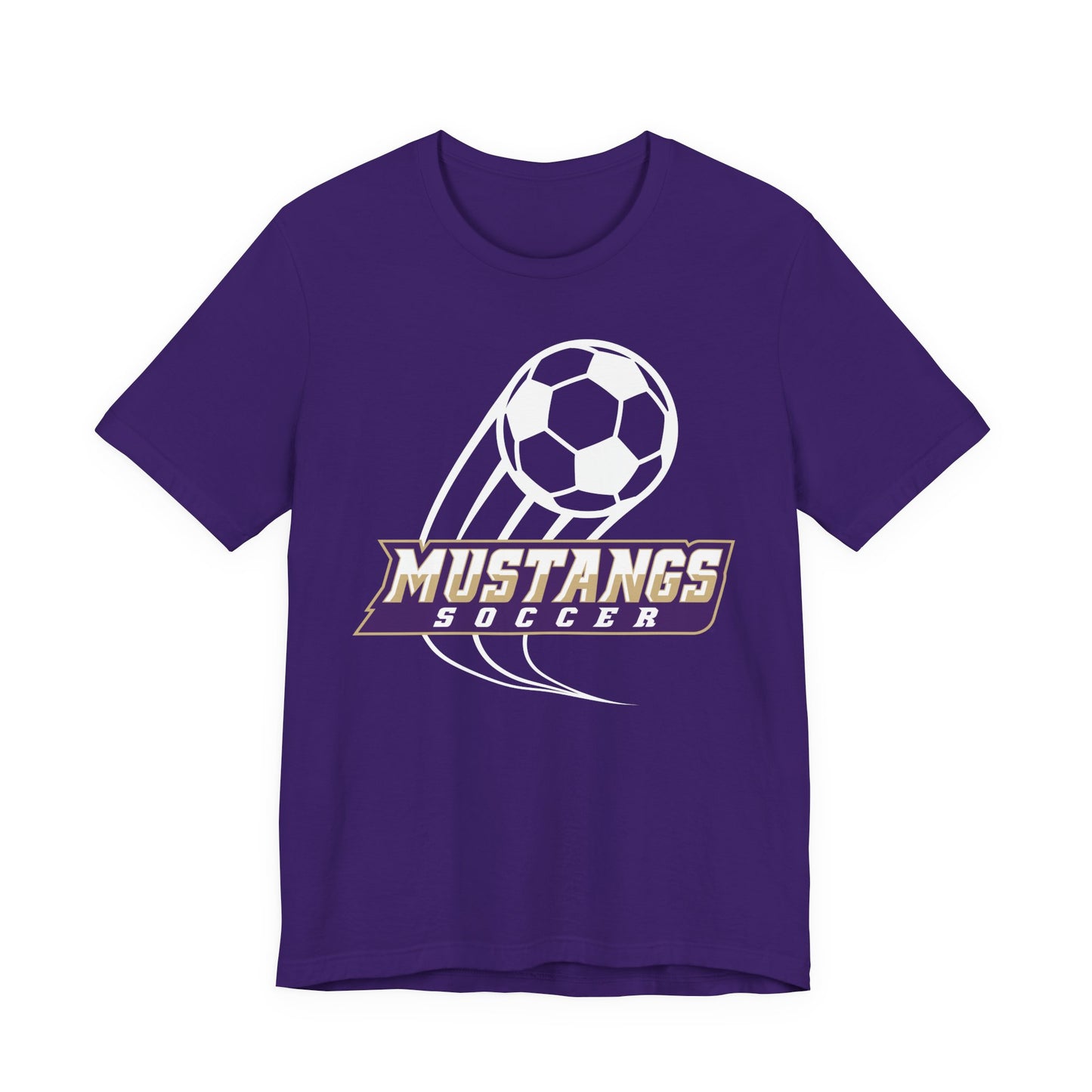 Mustangs Athletics Soccer Unisex Soft Shirt SOCCER HS